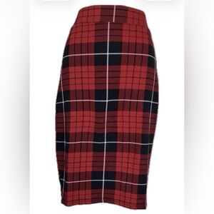 TORRID Women's Skirt, Red and Black Plaid 3
Size 3 (US 22)
